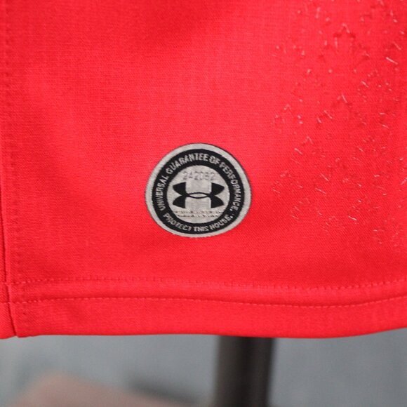 Team Canada Rugby Jersey - Home Red Jersey by Under Armour - Men's Large - Picture 8 of 9